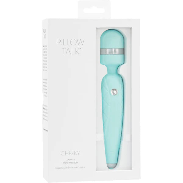 Pillow Talk Cheeky - Wand Massager - Teal Bliss