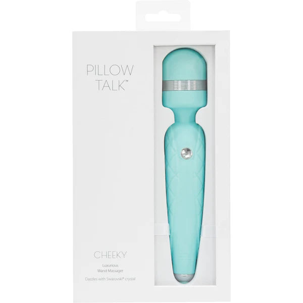 Pillow Talk Cheeky - Wand Massager - Teal Bliss