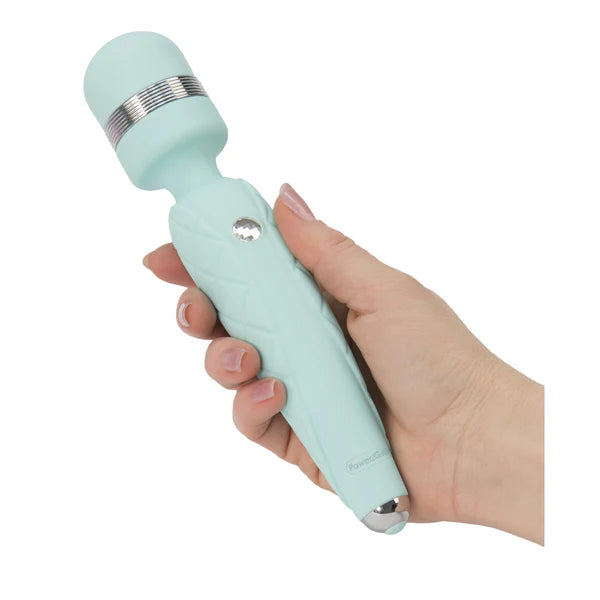 Pillow Talk Cheeky - Wand Massager - Teal Bliss