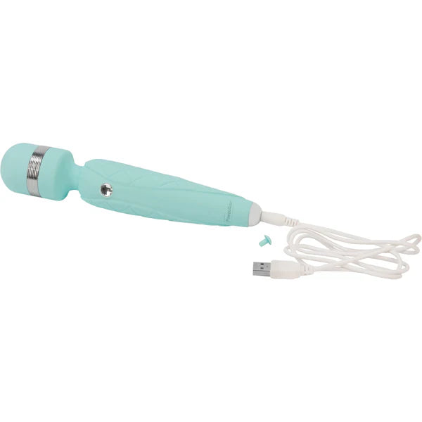 Pillow Talk Cheeky - Wand Massager - Teal Bliss