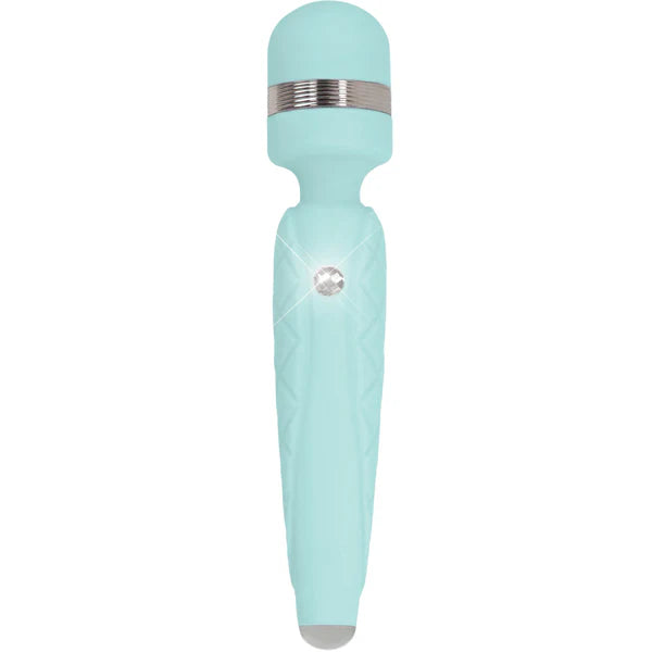 Pillow Talk Cheeky - Wand Massager - Teal Bliss