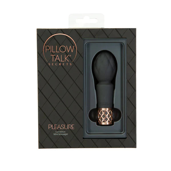Pillow Talk Secrets Pleasure Wand - Black