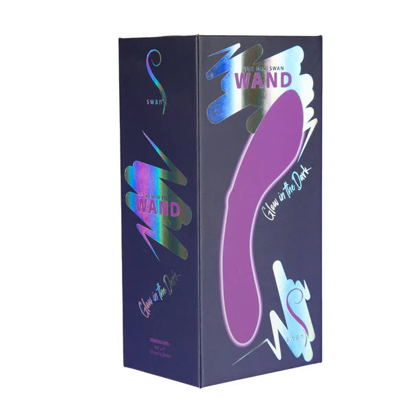 Swan The Mini Swan Wand - Purple Glow In The Dark