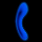 Swan The Mini Swan Wand - Purple Glow In The Dark