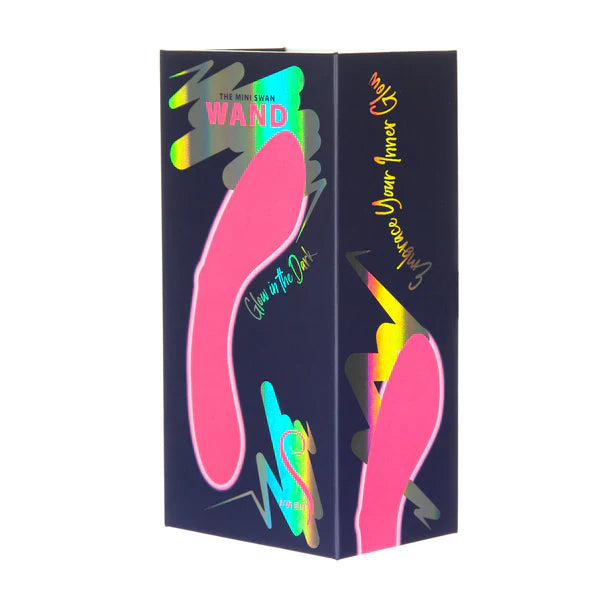 Swan The Mini Swan Wand - Pink Glow In The Dark
