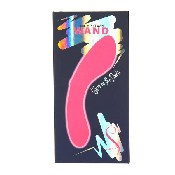 Swan The Mini Swan Wand - Pink Glow In The Dark