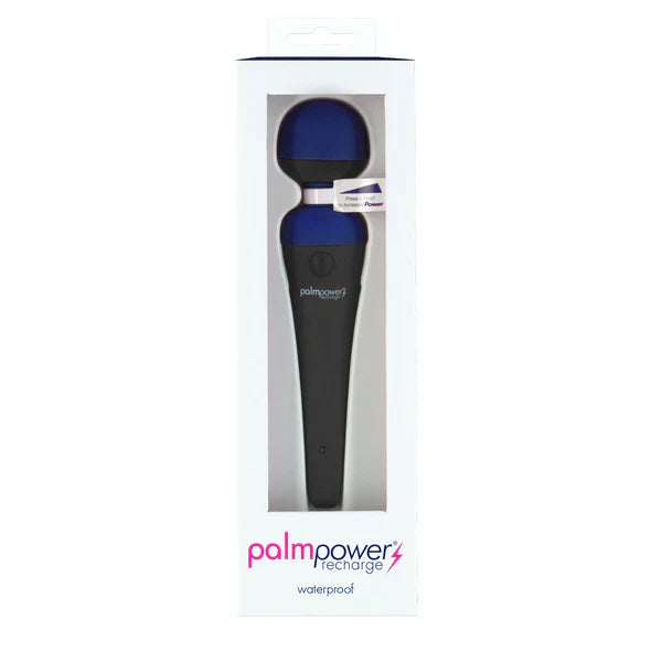 PalmPower® Recharge Massage Wand – Blue