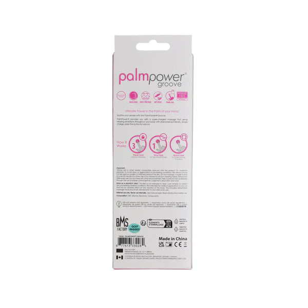 Palmpower Groove Mini Wand - Fuchsia