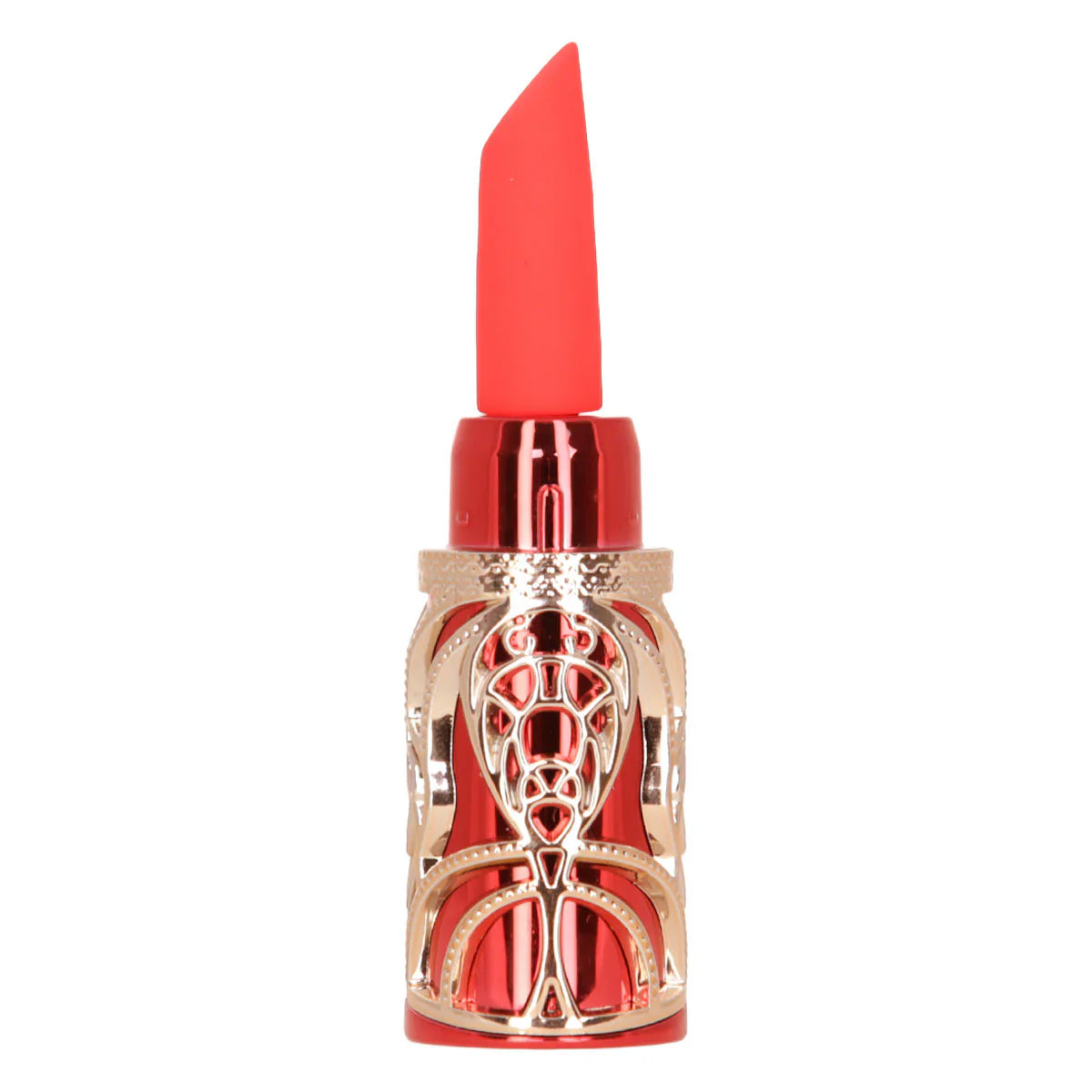 Ruby Kiss Lipstick - Red and Rose Gold