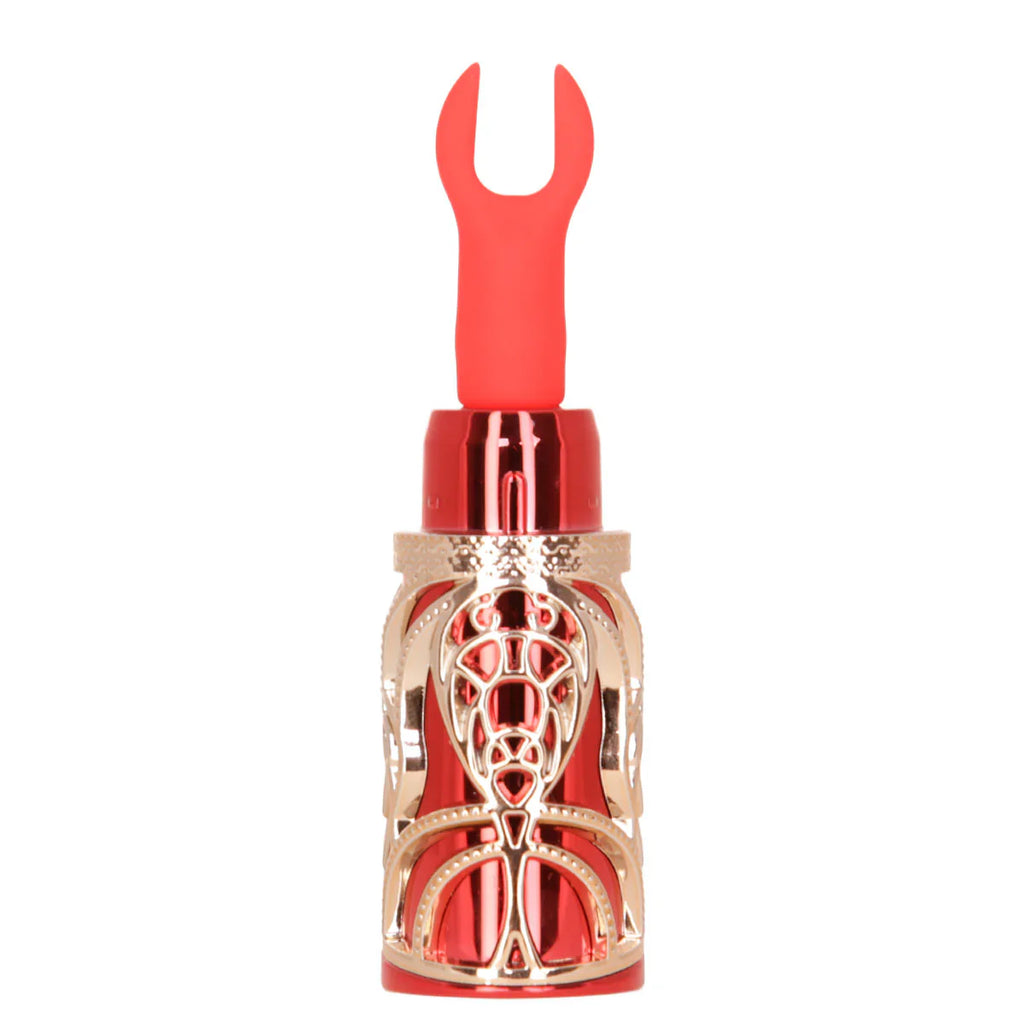 Ruby Kiss Lipstick - Red and Rose Gold