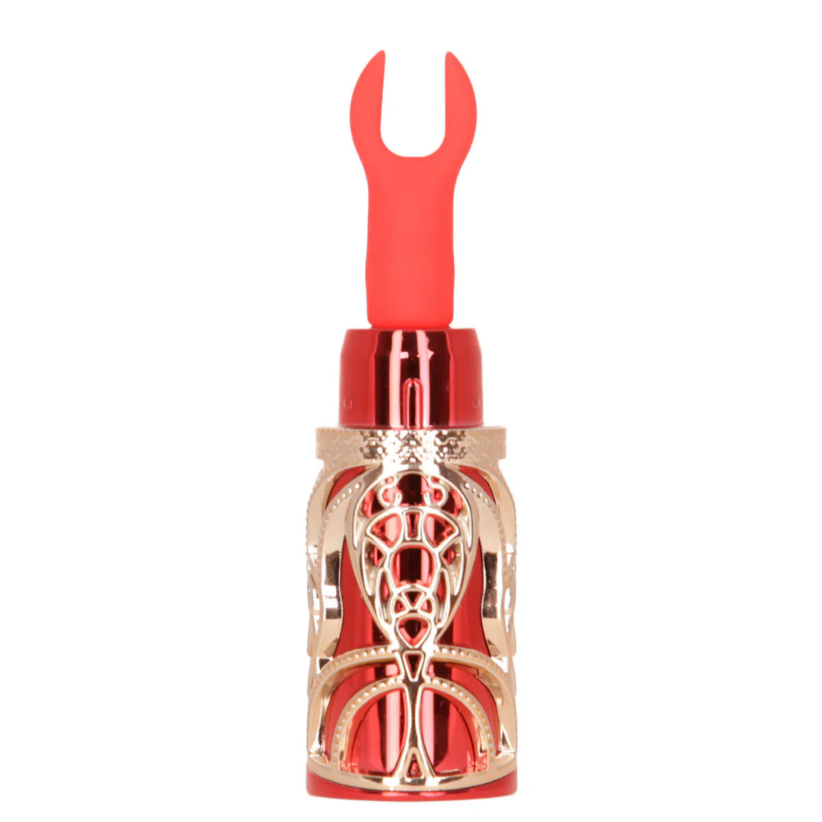 Ruby Kiss Lipstick - Red and Rose Gold