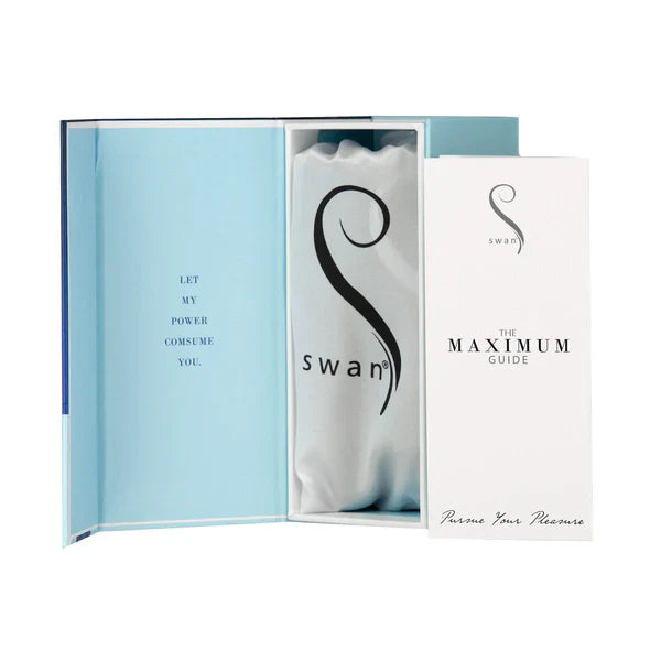 Swan® - Maximum Bullet Vibrator + Silicone Comfy Cuff – Blue