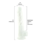Addiction Pearl 7.5" Dildo with Balls