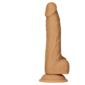 Naked Addiction 8" Silicone Dual Density Dildo – Caramel