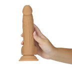 Naked Addiction 8" Silicone Dual Density Dildo – Caramel