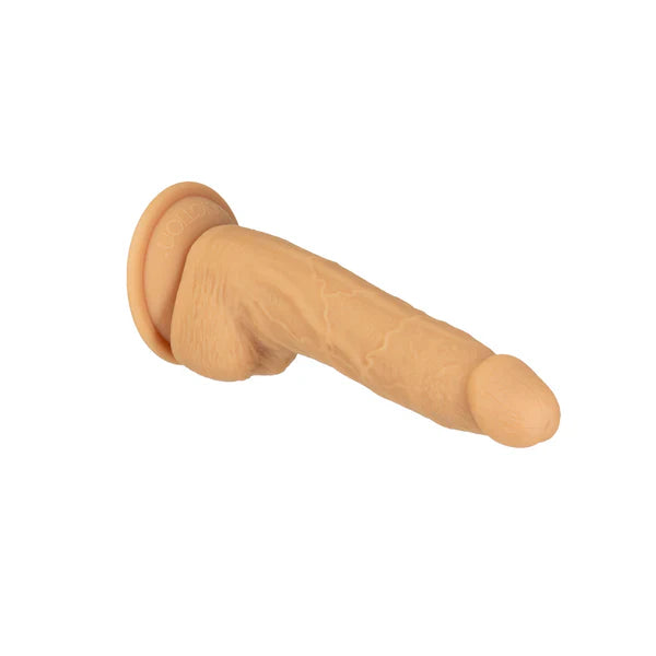 Naked Addiction 8" Silicone Dual Density Dildo – Caramel