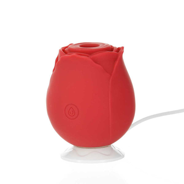 M’Lady - Rose Clitoral Suction Stimulator – Red