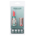 Emerald Kiss Lipstick – Green and Rose Gold