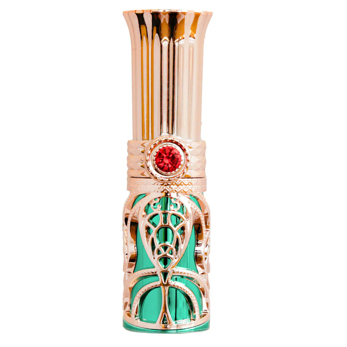 Emerald Kiss Lipstick – Green and Rose Gold